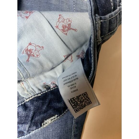 True Religion Woman’s Jeans Slim Straight Pants Cotton And Rayon - Picture 8 of 8